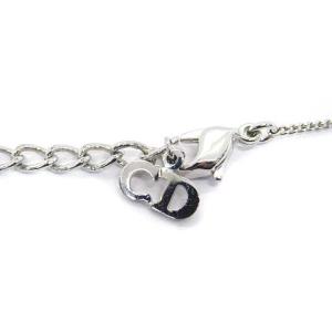 Christian Dior カデナモチーフ ネックレス シルバー色