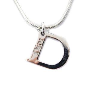 D ネックレス ペンダント シルバー色