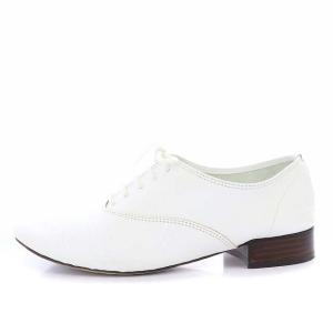 Repetto レースアップシューズ 35 22.0cm 白 ホワイト