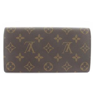 LOUIS VUITTON ポルトフォイユ エミリー モノグラム 長財布 茶色 ブラウン M61289