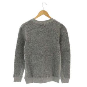 junhashimoto CREW NECK KNIT スウェット ニット カットソー プルオーバー 長袖 3 グレー