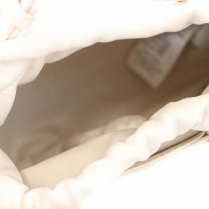 CELFORD 22SS バケツハンドバッグ ショルダーバッグ 巾着 レザー×キャンバス レーヨン混 白 アイボリー CWGB222512