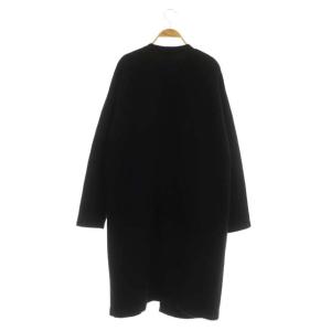 Theory 21AW ニットコート コーディガン アウター ロング ウールアルパカ混 S 黒 ブラック