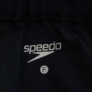 Shinzone × スピード Speedo キュロットパンツ ショート イージー ロゴプリント F 黒 ブラック SAW02120SH