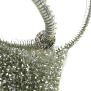 ANTEPRIMA ハンドバッグ ワイヤー 花装飾 シルバー色
