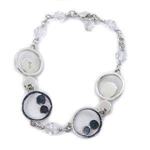 SWAROVSKI ブレスレット ビジュー シルバー色