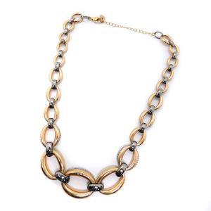 SWAROVSKI ネックレス ラインストーン ゴールド色