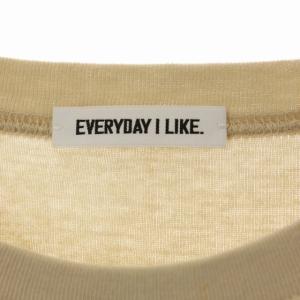 EVERYDAY I LIKE 22SS Petite Tシャツ カットソー 半袖 クルーネック ベージュ