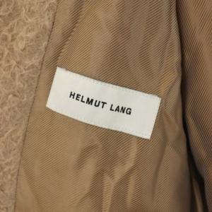 Helmut Lang チェスターコート アルパカ ウール混 S ベージュ