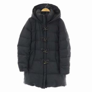 vingt-trois ダッフルコート ダウン アウター ロング フード付き 40 ダークグレー