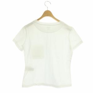 HERMES シェーヌダンクルポケットTシャツ カットソー 半袖 40 ホワイト