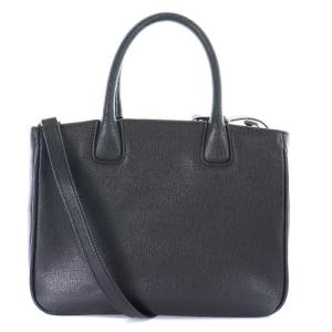 FURLA カミラ ショルダーバッグ ハンドバッグ 2way レザー ロゴ 黒 ブラック