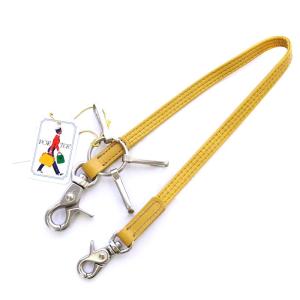 吉田カバン クレスト ウォレットコード レザー 黄色 イエロー 035-03436