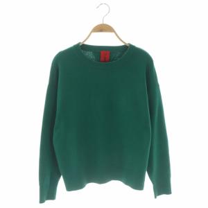 ゴーゴーニーゴーギャラリー 5525gallery 22AWクルーネックニット セーター プルオーバー 長袖 ウール 38