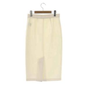 Theory 20AW Dry Jersey Skirt タイトスカート ロング 0 アイボリー