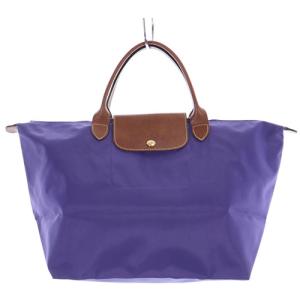 ルプリアージュ ハンドバッグ トートバッグ 紫 パープル 茶色 ブラウン