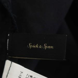 Spick&Span 22SS ギャザーフレンチスリーブブラウス 比翼仕立て F チャコールグレー