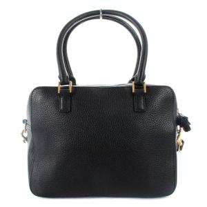 ANYA HINDMARCH CARKER small ショルダーバッグ ハンドバッグ 2way レザー ブラック