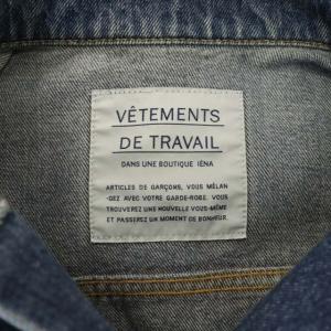 IENA デニムジャケット ジージャン Gジャン 38 青 ブルー