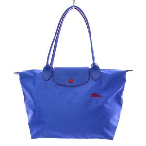 ル プリアージュ トートバッグ ハンドバッグ ナイロン 青 ブルー