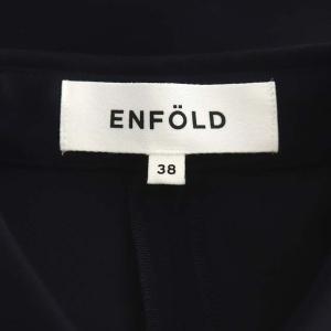 ENFOLD 23SS SHIRT DRESS ワンピース 38 紺