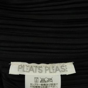 PLEATS PLEASE ISSEY MIYAKE プリーツ テーラードジャケット 4B ミドル丈 3 ブラック
