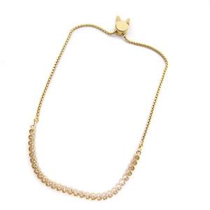 SWAROVSKI Subtle ブレスレット ストーン ゴールド色