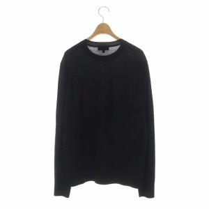 Theory 21AW Regal Wool Crew Neck PO ウールクルーネックニット セーター 長袖 S 黒 ブラック