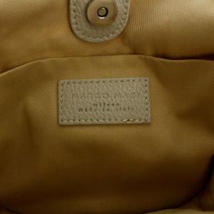 marco masi ハンドバッグ フェイクムートン エコファー ベージュ