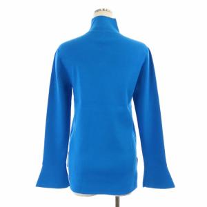 ADORE 23SS クリアリブタートルネックニット カットソー プルオーバー 長袖 38 ブルー