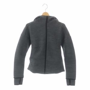 パーカー ダブルジップファスナー ストームヘザー フード 長袖 S グレー BR1482
