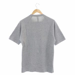 LOOPWHEELER ビームスプラス別注 ポケット Tシャツ スウェット プルオーバー 半袖 M グレー