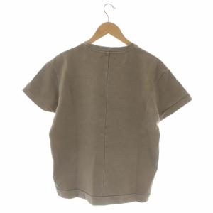 junhashimoto 20SS MINI URAKE S/S Tシャツ カットソー クルーネック 半袖 プルオーバー 2 茶 ブラウン