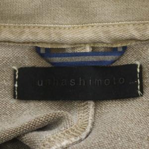 junhashimoto 20SS MINI URAKE S/S Tシャツ カットソー クルーネック 半袖 プルオーバー 2 茶 ブラウン