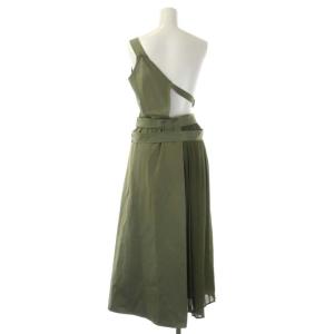 Ameri VINTAGE アメリ AMERI BELT TIE SET UP SKIRT 心斎橋店オープン限定 セットスカート ロング プリーツ 切替