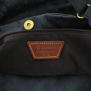 russet トートバッグ モノグラム ナイロン 紺 ネイビー