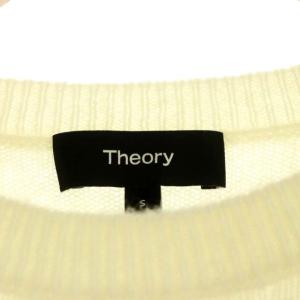 Theory 21AW Staple Cashmere Crew Neck PO J ニット セーター 長袖 カシミヤ S オフホワイト