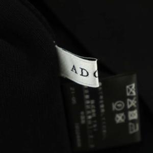 ADORE 21AW クリアドライニット ハイネック カットソー 長袖 38 黒 ブラック