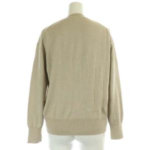 23区 vingt-trois 20AW シルクブレンド ニットアンサンブル カーディガン リブカットソー 長袖 クルーネック ラメ糸