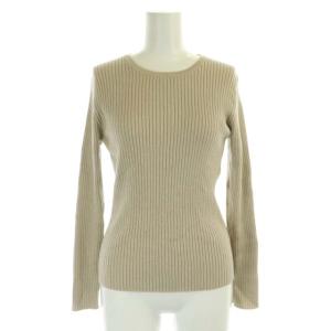 23区 vingt-trois 20AW シルクブレンド ニットアンサンブル カーディガン リブカットソー 長袖 クルーネック ラメ糸