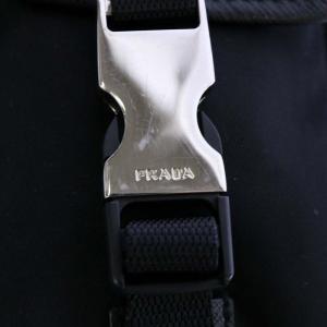 PRADA ポーチ スマホケース モバイルケース ミニ ナイロン 黒 ブラック