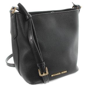 MICHAEL KORS ショルダーバッグ レザー ロゴ 黒 ブラック