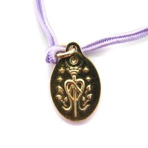 agete Miracle de Lourdes ルルドの奇跡 チャーム ペンダントトップ ゴールド色