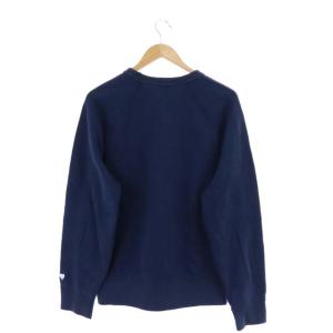 Acne Studios PEACE プリントオーバーサイズスウェットプルオーバー トレーナー 長袖 コットン M 紺 ネイビー