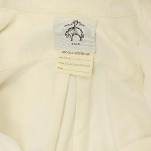 BLACK FLEECE BY Brooks Brothers シャツ 長袖 胸ポケット コットン BB 0 白 ホワイト