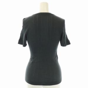 Drawer ハリヌキ ショートスリーブ カットソー クルーネック 半袖 プルオーバー ダークグリーン