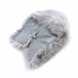 TOMORROWLAND ティペット マフラー フォックスファー 灰 ライトグレー