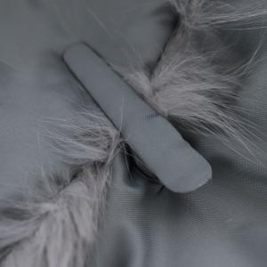 TOMORROWLAND ティペット マフラー フォックスファー 灰 ライトグレー