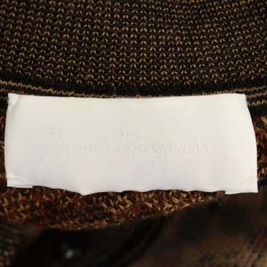 Mame Kurogouchi 21AW Paisley Jacquard Knitted Cardigan カーディガン ニット 長袖 総柄 ウール混 2