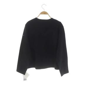 23区 MY STANDARD 21AW アルモリュクス Armor lux カーディガン 長袖 クルーネック 48 黒 ブラック